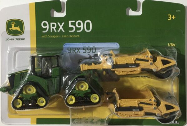 1/64 John Deere 9RX 590 with Scrapers