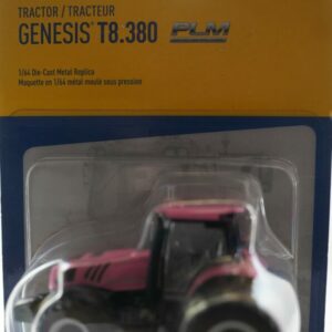 1/64 New Holland Genesis T8.380 with Front Wheel Assist and Duals Pink